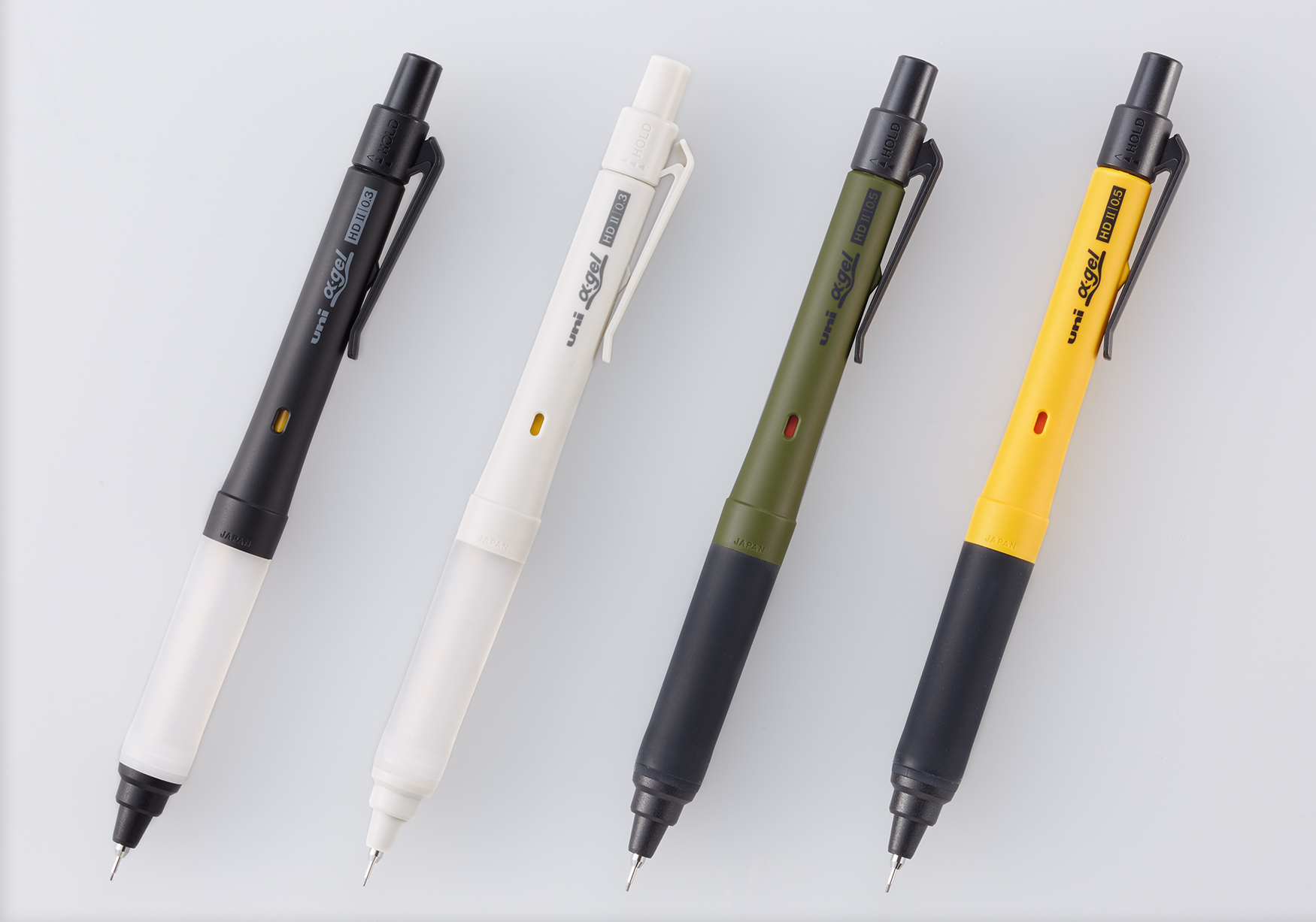 【１着でも送料無料】 ユニ アルファゲル スイッチ』 芯径：0.3mm/新軸色 新発売 筆記具