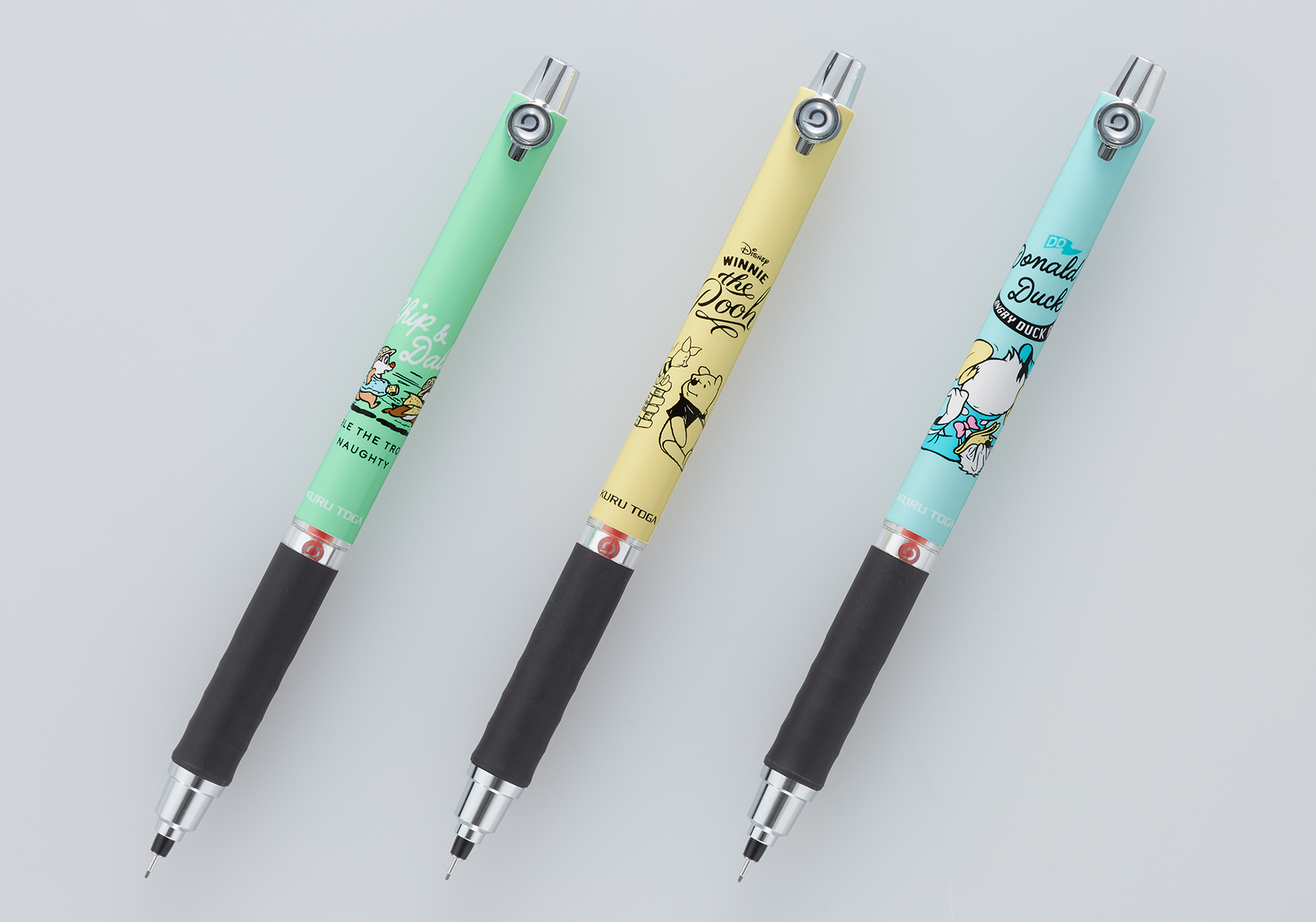 クルトガ ラバーグリップ付モデル ディズニーシリーズ』数量限定発売