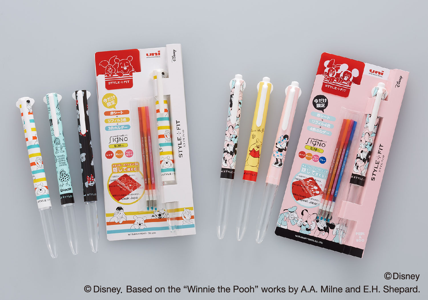 スタイルフィット ディズニーシリーズ』数量限定発売｜プレスルーム｜三菱鉛筆株式会社