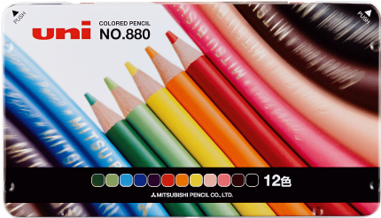 色鉛筆 880｜色鉛筆 880｜三菱鉛筆株式会社