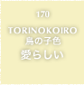 170.TORINOKOIRO 鳥の子色 愛らしい