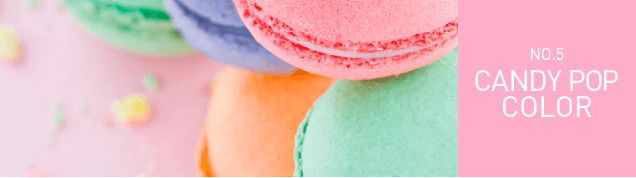candy pop color banner